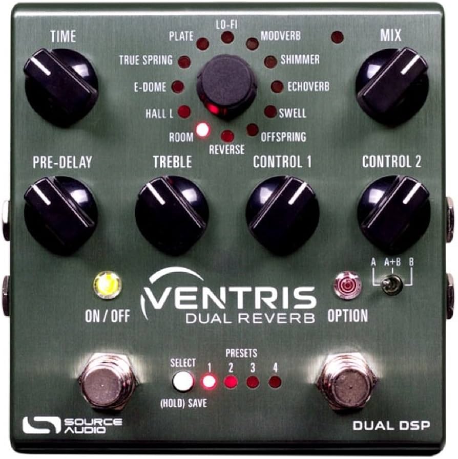 Amazon | Source Audio SA262 VENTRIS DUAL REVERB リバーブ ギター