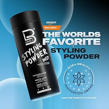 L3 Level 3 Styling Powder - Natural Look Mens Powder - Easy to