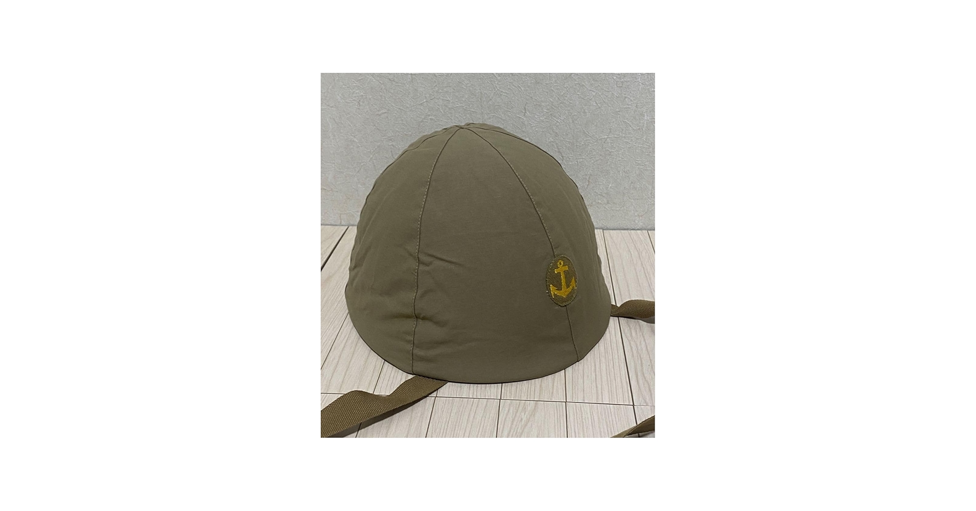 Amazon.co.jp: 日本海軍 九十式鉄帽覆陸軍90式鉄兜のセット複製品