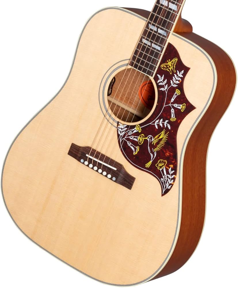 Amazon | Gibson/Hummingbird Faded Antique Natural ギブソン