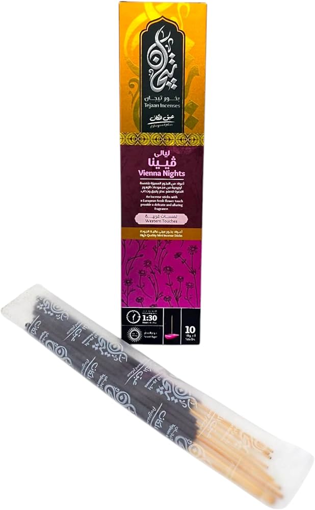 Amazon.com: Tejaan - Vienna Nights Incense Sticks, Premium Quality