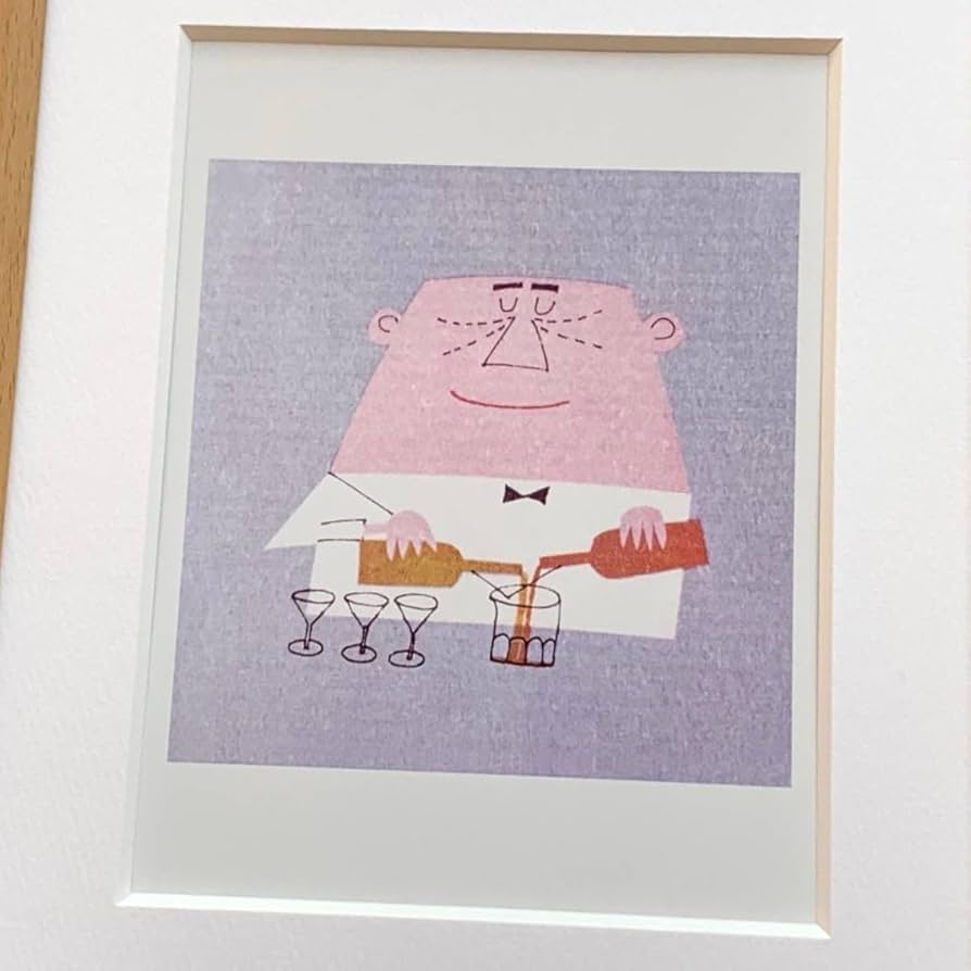 Amazon.co.jp: □柳原良平 アンクルトリス『おすまし顔のバーテンダー