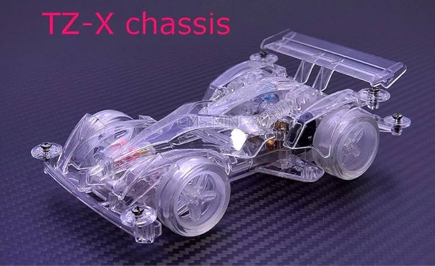 Amazon | ビートマグナム ミニ四駆 クリアver 透明 海外 スーパーTZ