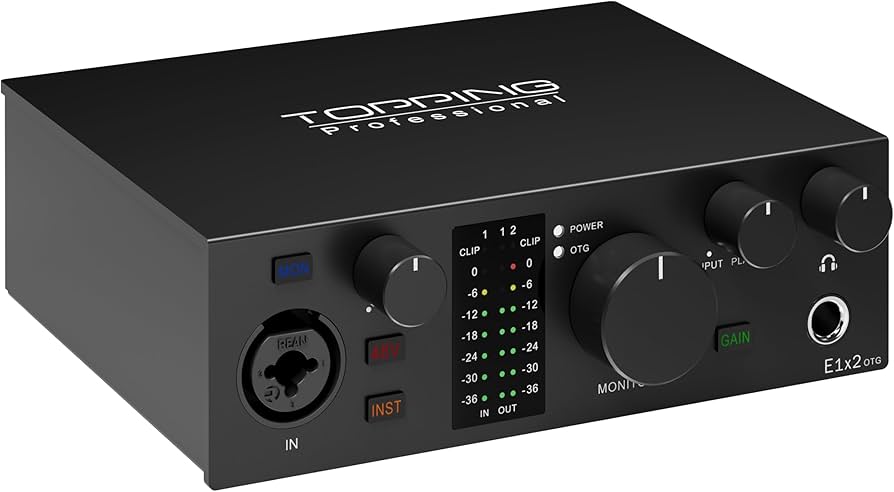 Amazon.co.jp: TOPPING Professional E1X2 OTG 1in / 2out オーディオ