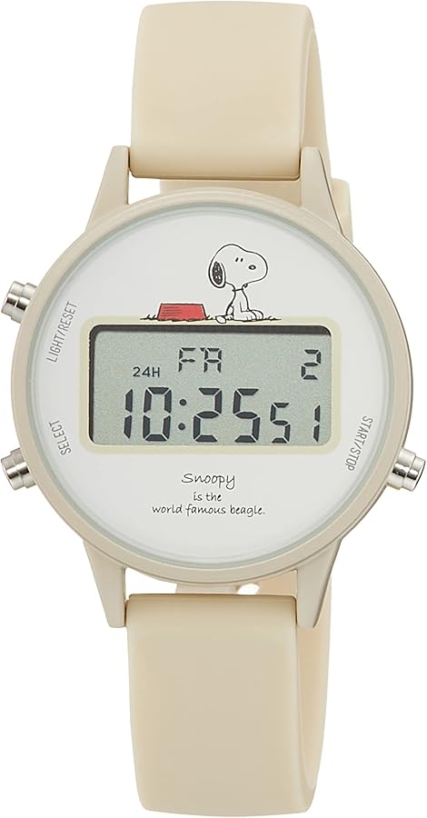 Amazon.co.jp: Fieldwork(フィールドワーク) 腕時計 スヌーピー