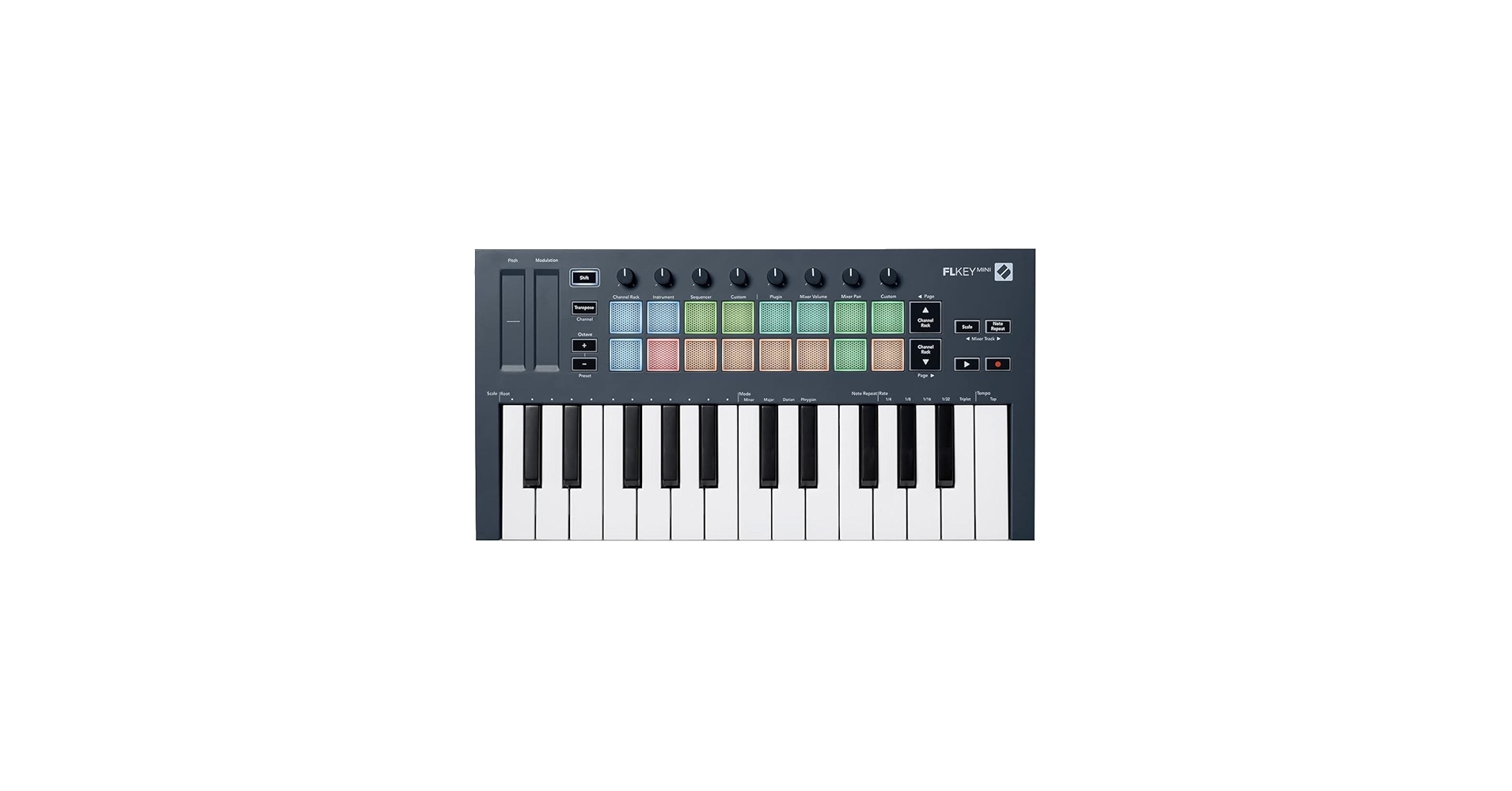 Amazon.com: Novation FLkey Mini - Portable 25-Key, USB, MIDI