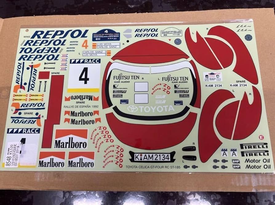 Amazon.co.jp: AMS 8548 1/10 セリカ GT-FOUR RC ST-185 ラジコン