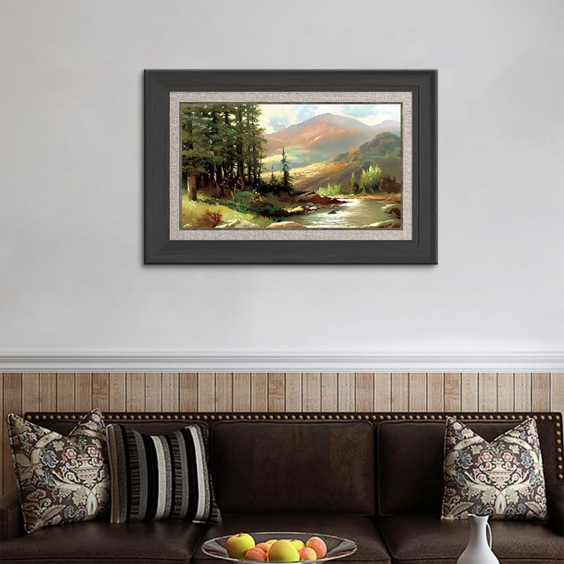 Amazon.co.jp: ロバート・ウッド［世界の名画コレクション］『山と川の