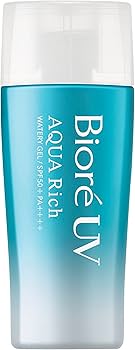 Amazon.co.jp: ビオレUV アクアリッチウォータリー ジェルタイプ SPF50