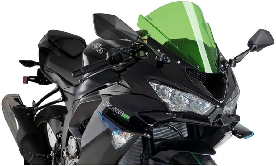 Amazon | Puig Downforce スポイラー スポーツ カワサキ ZX-6R /636 18