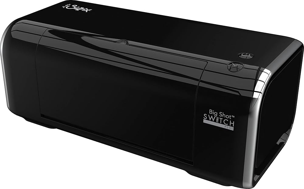 Amazon.co.jp: Sizzix Big Shot Switch Plus (黒) ティム・ホルツに