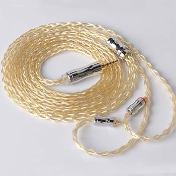 Amazon | NICEHCK C8s-1 8芯イヤホンオーディオケーブル 高純度銀