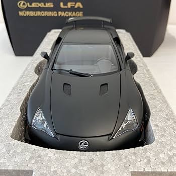 Amazon | AUTOart 1/18 LEXUS LFA Nurburgring Package Matt Black