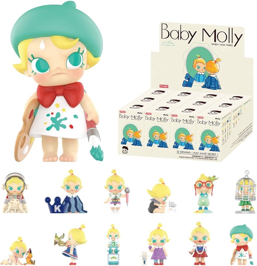 Amazon.co.jp: POP MART Baby Molly When I was Three！シリーズ