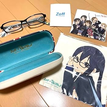 Amazon.co.jp: けいおん Zoff コラボ メガネ 中野梓 あずにゃん ケース