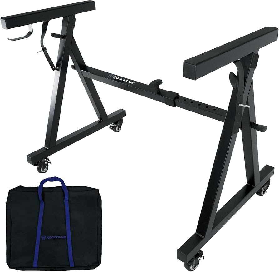 Amazon.com: Rockville Z40W Z-Style Pro Keyboard Stand, Adjustable