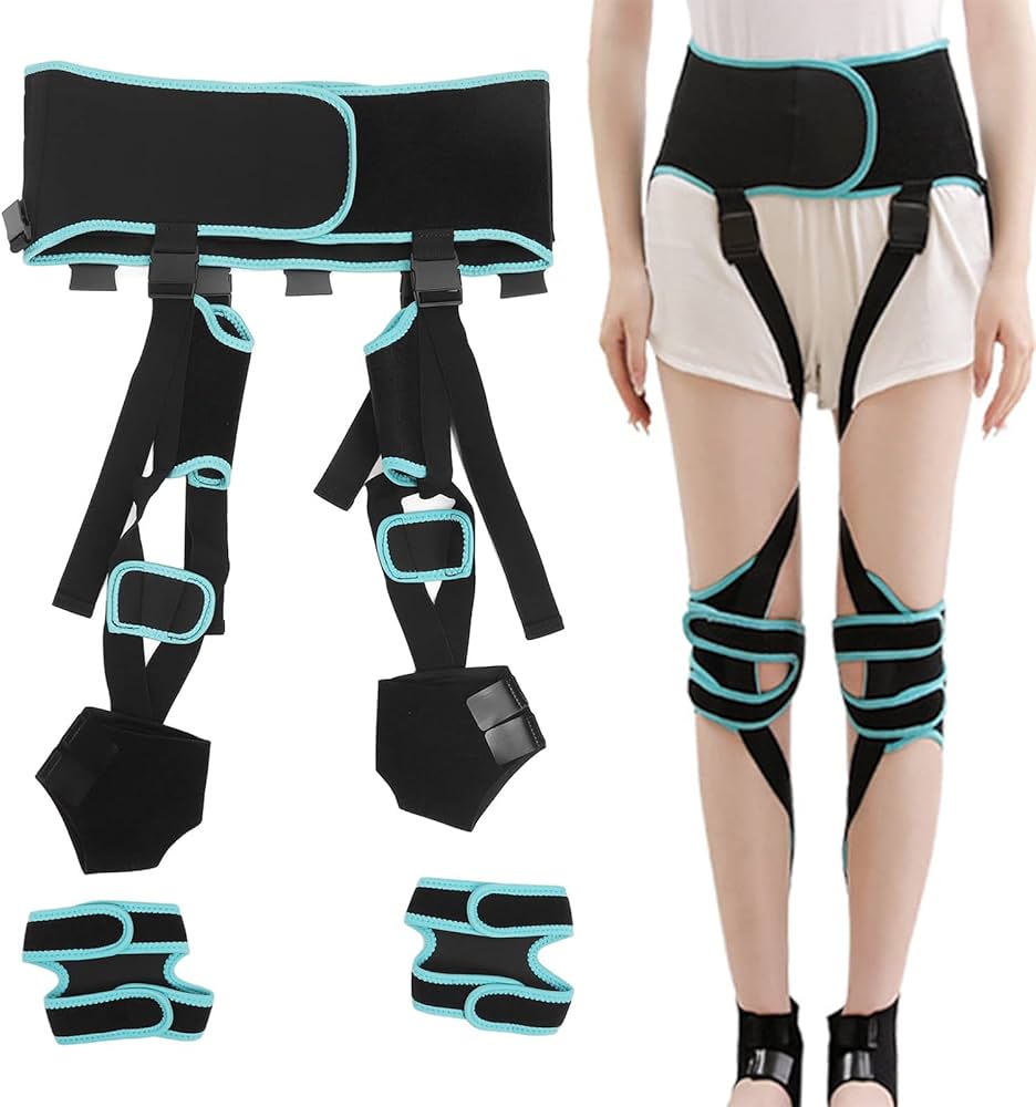Amazon | 軽量脚補正ベルト - XO-タイプ脚タイプ補正ベルト、O脚バンド