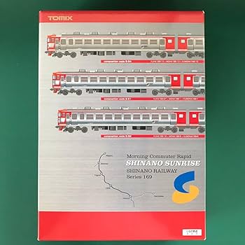 Amazon.co.jp: 92933 しなの鉄道 169系 しなのサンライズ号 基本9両