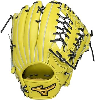 ミズノプロ 硬式 外野手用 ナチュラルライム サイズ15 BBS限定 Mizuno