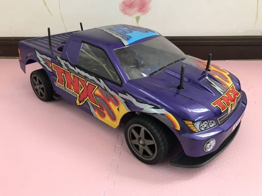 Amazon.co.jp: 1/8 タミヤ TGX エンジンカー 車体 ボディ セット