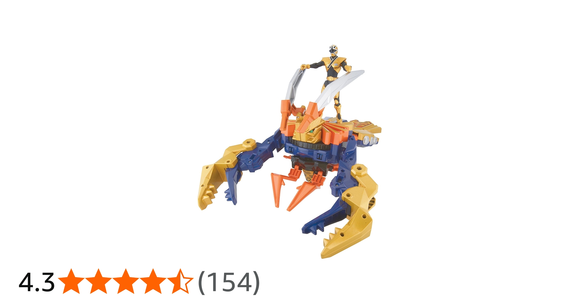 Power Ranger Samurai ClawZord Action Figure : Amazon.sg: Toys
