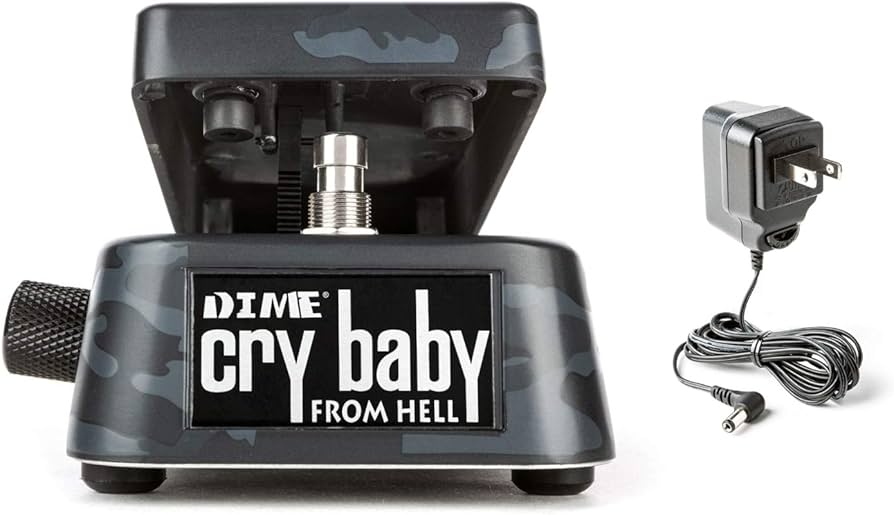Amazon.com: Dunlop DB01B Dime Crybaby From Hell Wah Pedal w