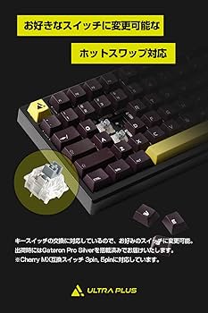 Amazon.co.jp: プリンストン ULTRA PLUS ゲーミングキーボード
