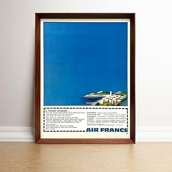 Amazon.co.jp: エールフランス 地中海 1960年代 フランス雑誌