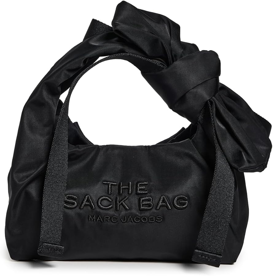 Marc Jacobs Womens, The Mini Sack Bag, Black, One Size: Handbags