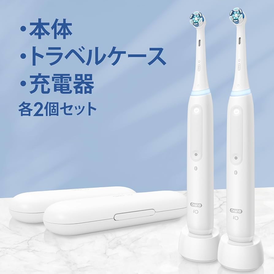 Amazon.co.jp: ブラウン 電動歯ブラシ オーラルB iO4×2本セット
