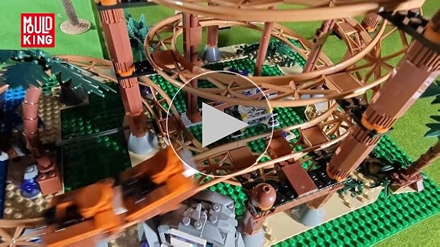 Amazon.co.jp: Mould King 11013 技術ジェットコースター構築キット