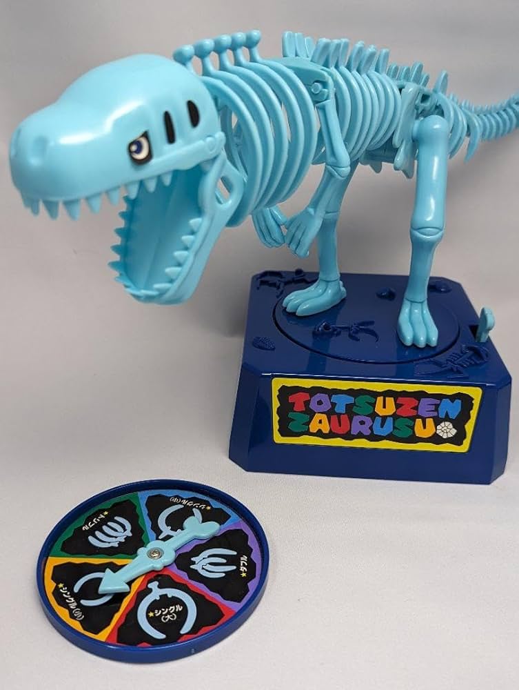 モンスターらんど 明治製菓 レトロ 食玩 恐竜 紫 指人形 当時物