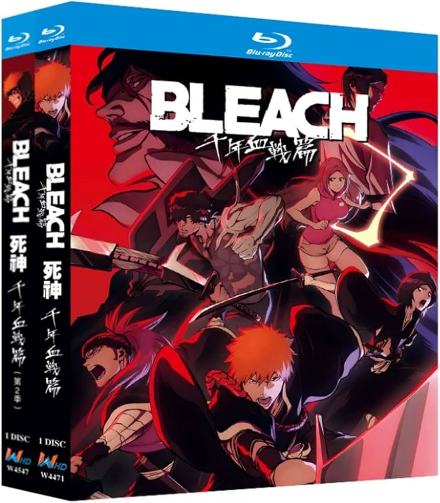 Amazon.co.jp: BLEACH 千年血戦篇 訣別譚 1+2期 完全版 未開封Blu-ray
