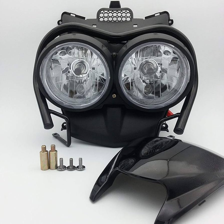 Amazon | QILONGバイク用 ヘッドライト ツインライト ダブルライト