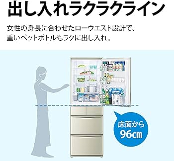 Amazon | シャープ SHARP プラズマクラスター冷蔵庫(幅60.0cm) 412L