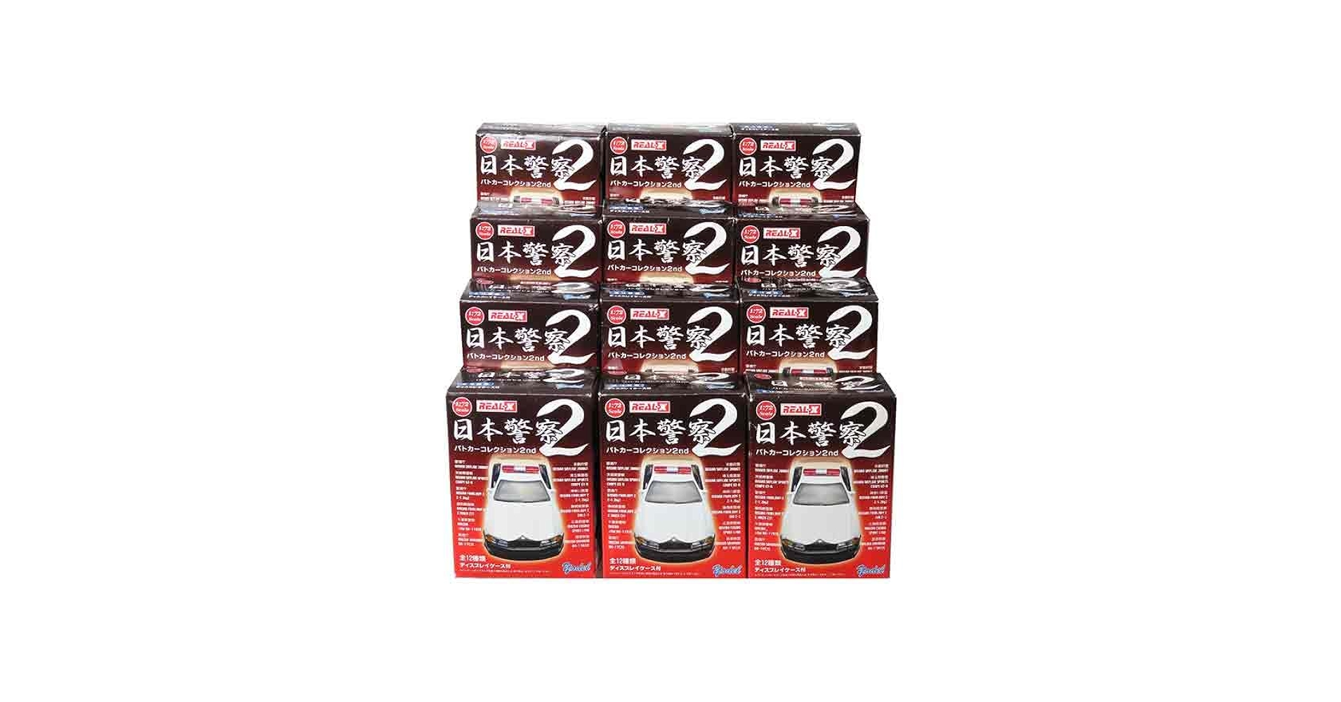 Amazon | 【12SET】 ヨーデル 1/72 REAL-X 日本警察パトカー