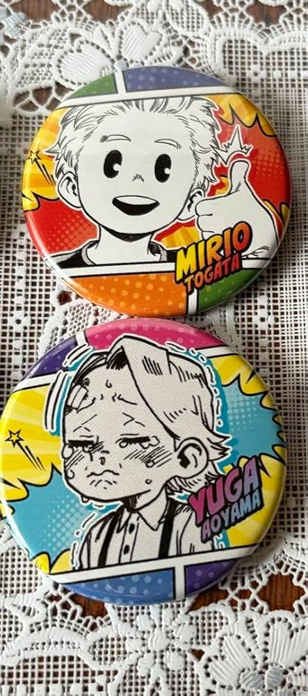 Amazon | ヒロアカ コレクション缶バッジ プチ 子供時代 通形ミリオ