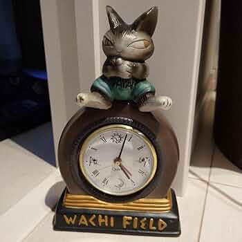 Amazon.co.jp: わちふぃーるど 置時計 ダヤン 目覚まし時計 : ホーム