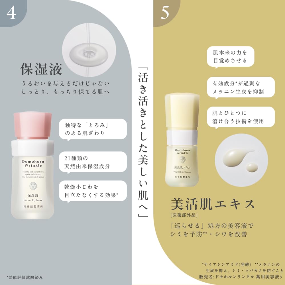 Amazon.co.jp: 再春館製薬所 【ハーフセット】ドモホルンリンクル 基本