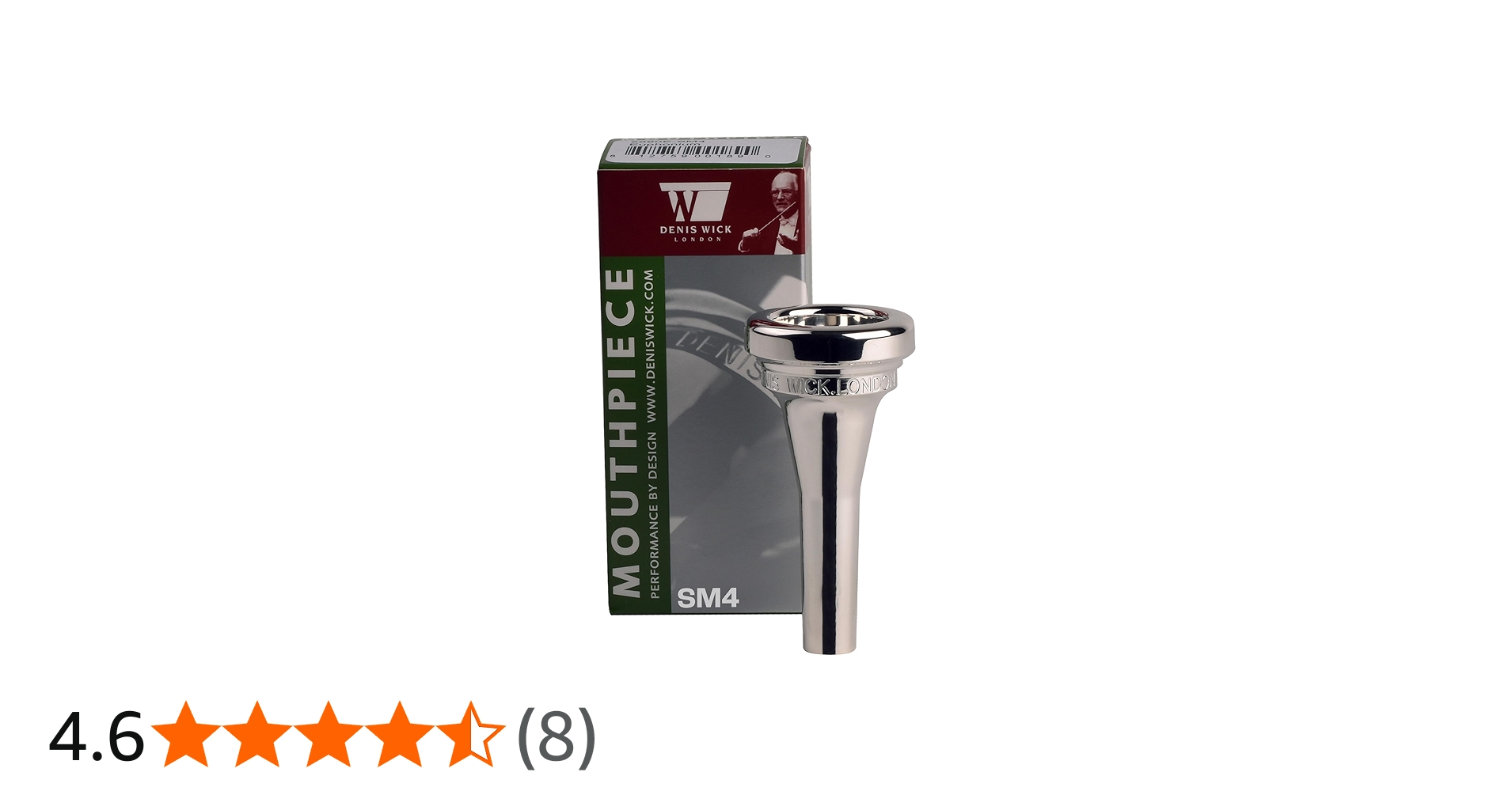 Amazon.co.jp: Denis Wick DW5880E-SM4 SP マウスピースユーフォニアム