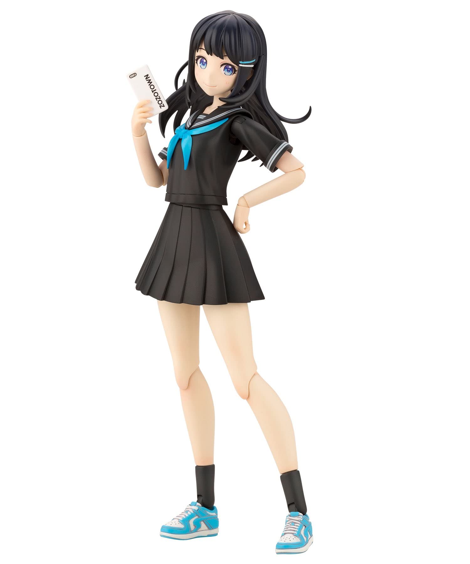 Amazon.co.jp: ZOZOTOWN限定 結城 まどか【桃桜高校・夏服】Black