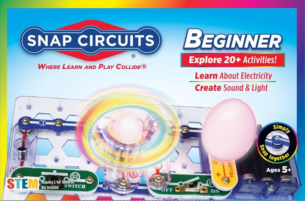Amazon.com: Snap Circuits Beginner, Electronics Exploration Kit