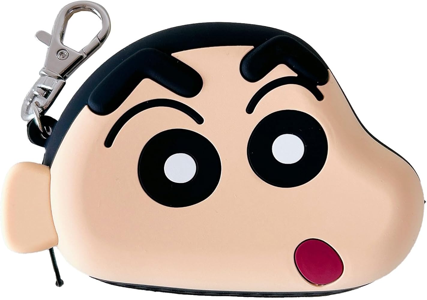 Amazon | キャラクター シリコン ミニ フェイス ポーチ 小物入れ 小銭