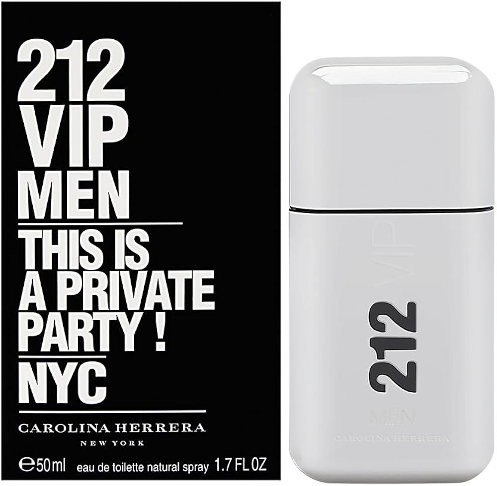 Amazon.com : Carolina Herrera 212 Vip Men Fragrance For Men