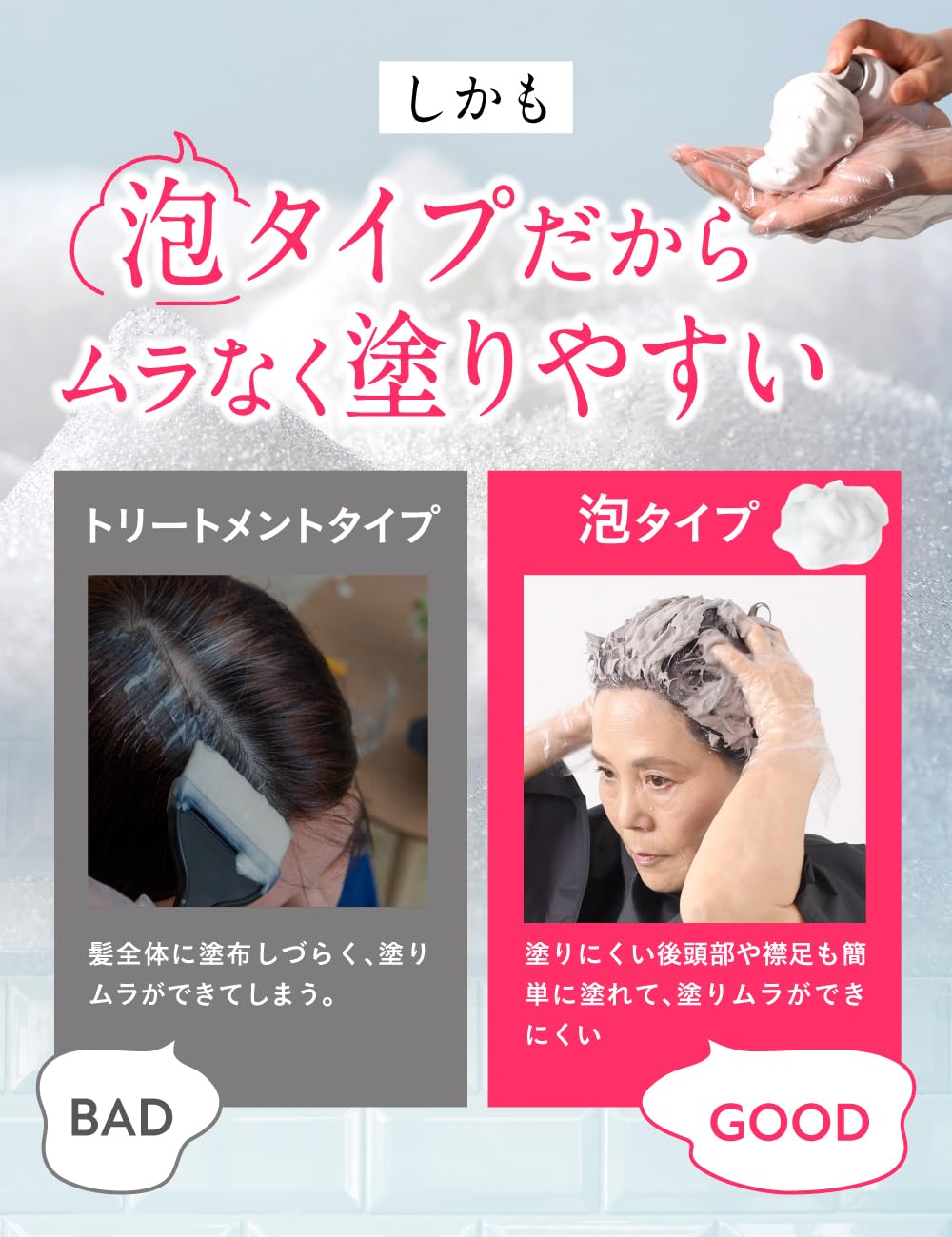 Amazon | ビーリス エアリーカラーリングフォーム [ 白髪染め 医薬部外