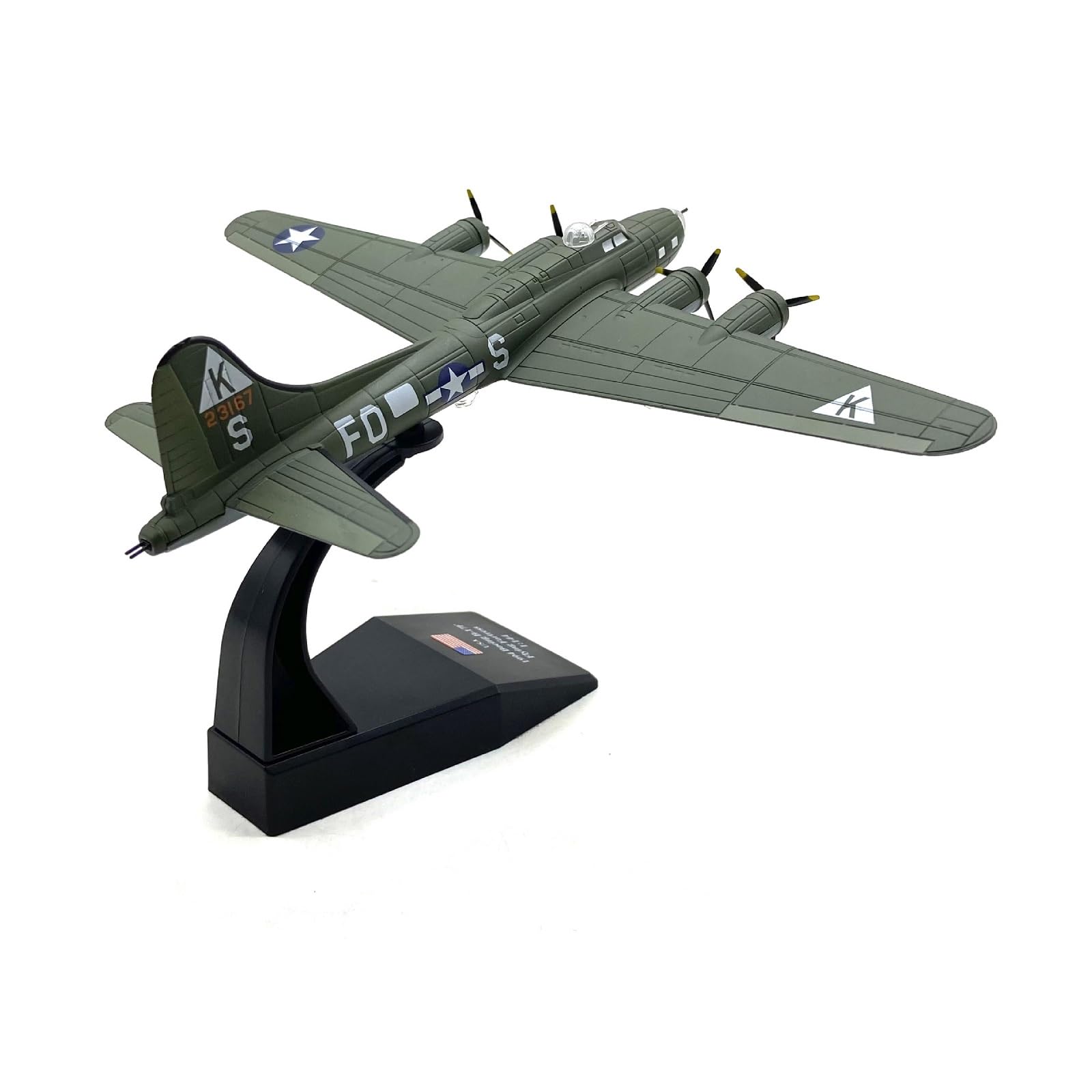 Amazon | 合金第二次世界大戦クラシックB17爆撃機モデル航空機モデル