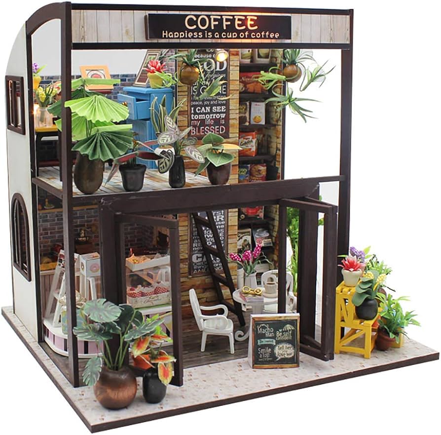 Amazon | moin moin ドールハウス ミニチュア 手作りキット セット