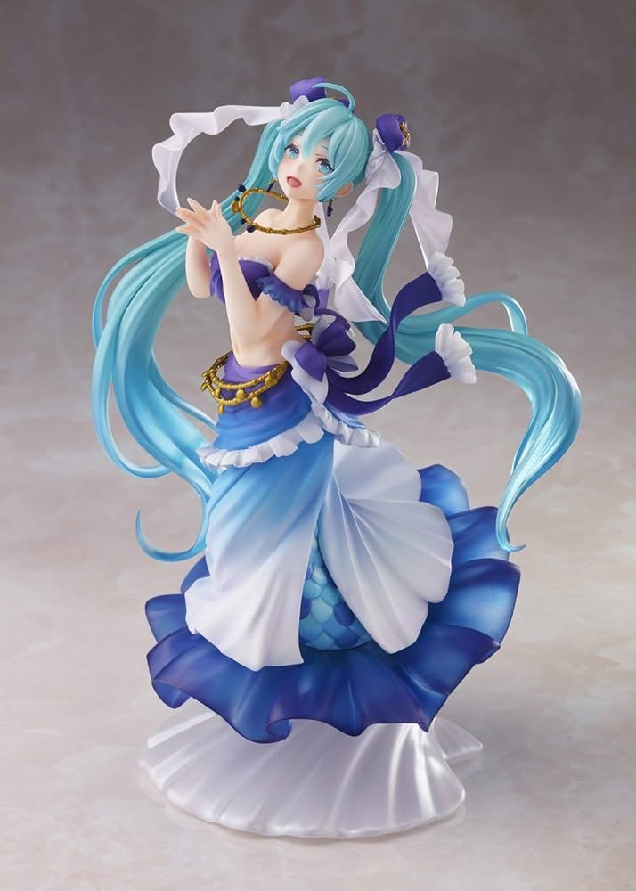 Amazon.com: Taito Hatsune Miku Princess AMP Mermaid Figure