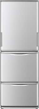 Amazon.co.jp: シャープ 冷蔵庫 350L（幅60cm） どっちもドア シルバー