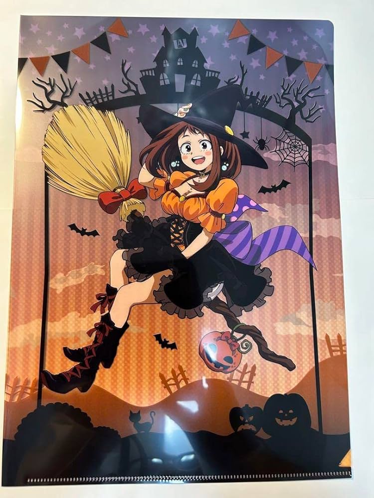 Amazon.co.jp: ヒロアカ クリアファイル 麗日お茶子 ハロウィン 僕の